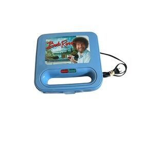 Bob Ross Face Grilled Cheese Sandwich Maker - Uncanny Brands - New No Box